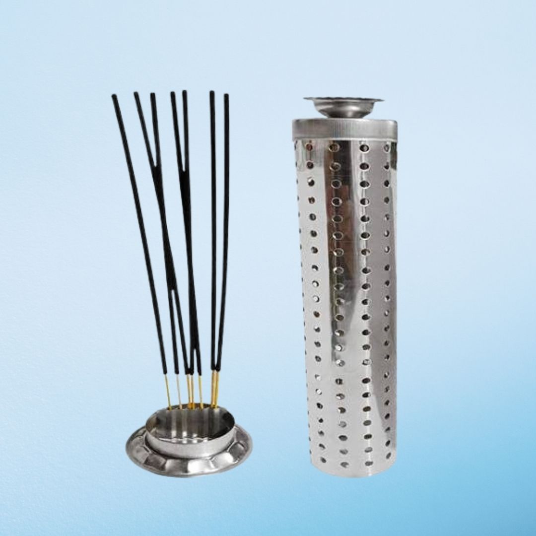 Agarbatti Stand Steel – Durable Incense Stick Holder for Pooja & Daily Worship