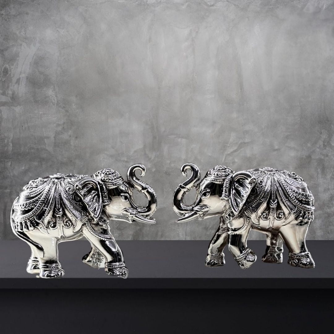 Ranga Elephant (Haathi) – Symbol of Prosperity & Blessings for Pooja & Décor