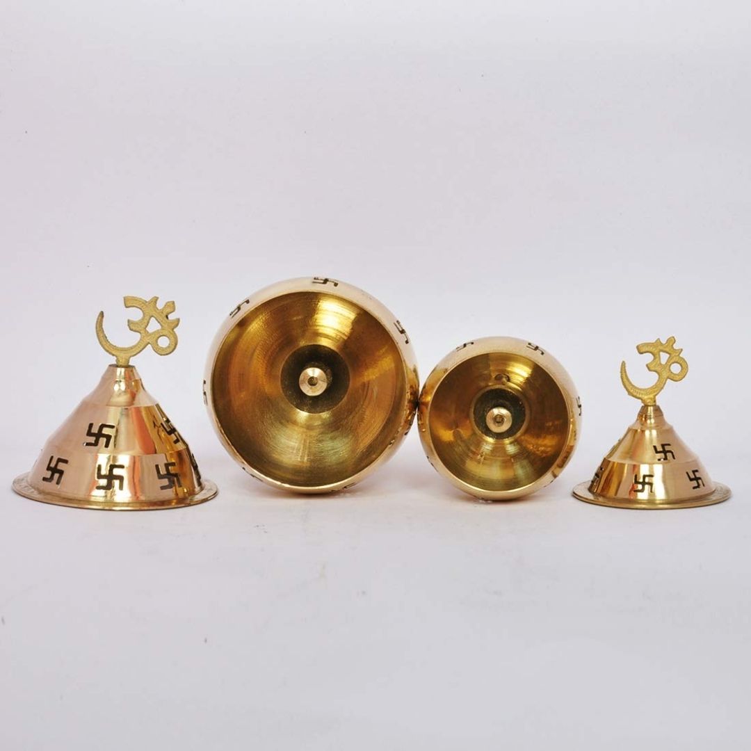 Pakija Jyot Brass β Sacred Oil Lamp for Divine Illumination