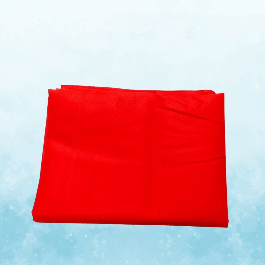 Lal Kapda 1.25mtr – Sacred Red Cloth for Pooja, Deity Adornment & Rituals
