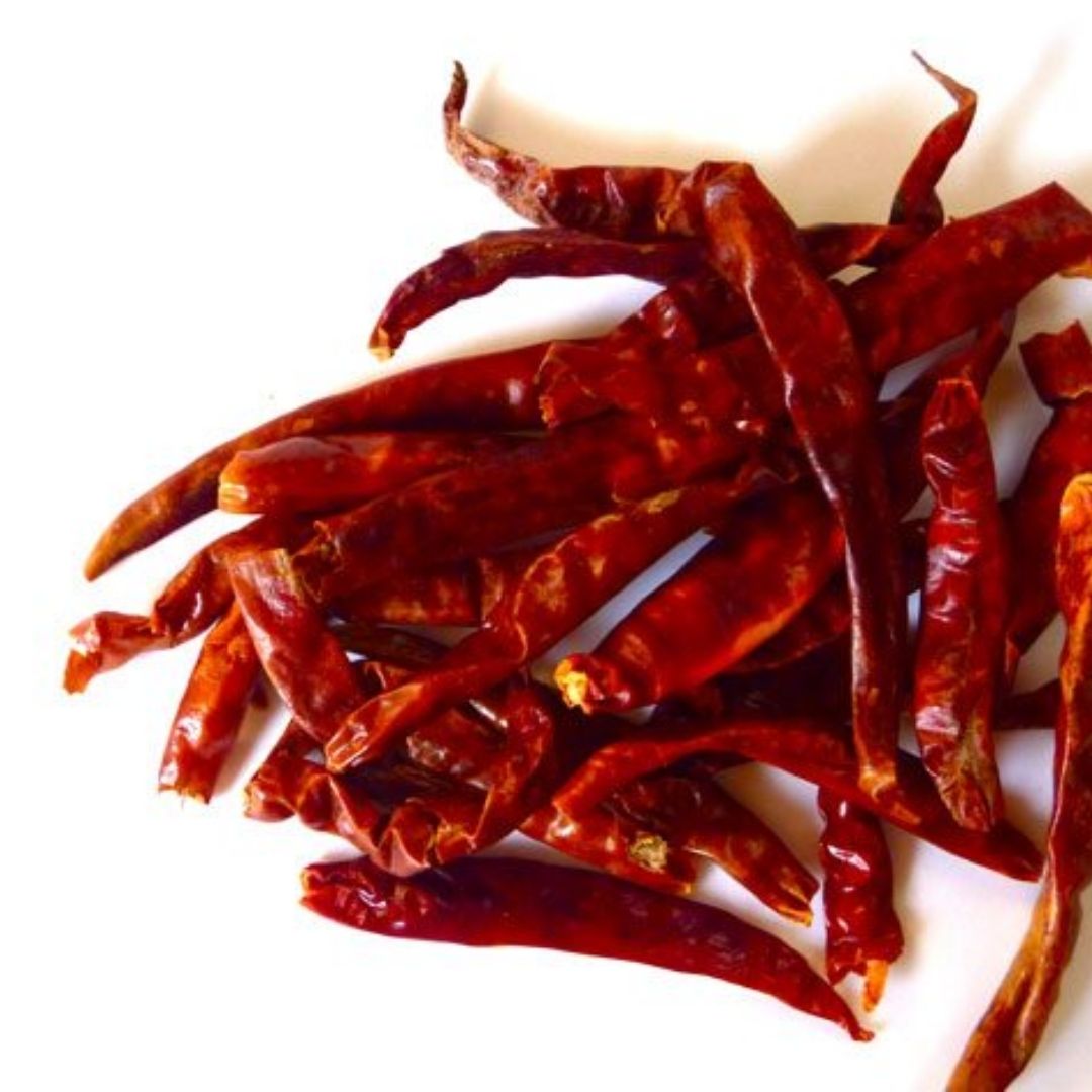 Lal Mirch Sabut 100g– Whole Red Chilies for Pooja, Protection & Positive Energy