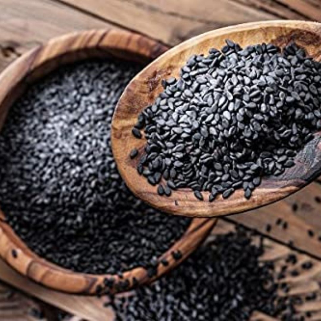 Kale Til 100gm– Black Sesame Seeds for Hindu Puja & Rituals