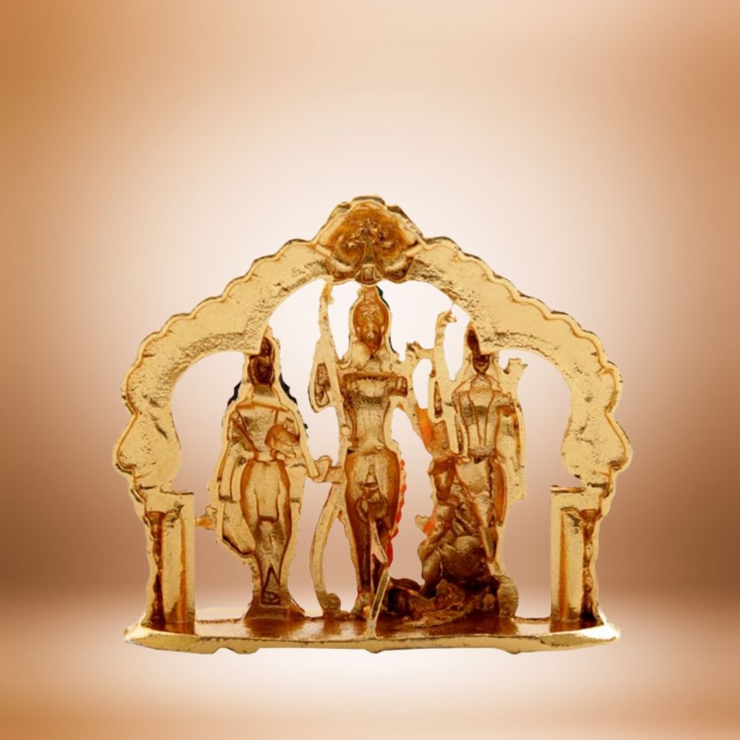 Kulin Ramdarbar Idol | Ram Sita Lakshman Hanuman Murti for Home Temple & Pooja | Symbol of Devotion & Family Harmony