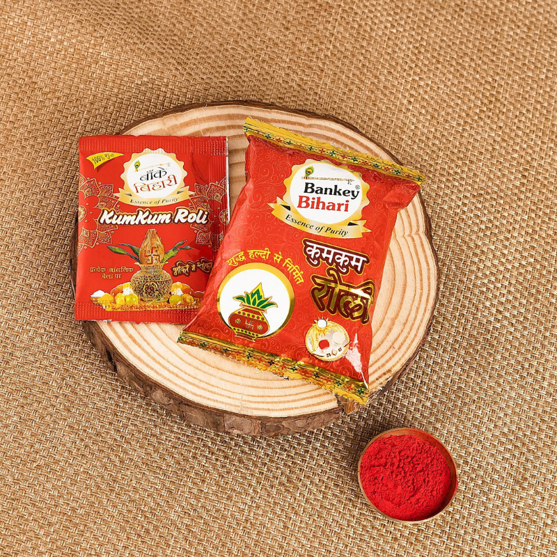 Bankey Bihari Kumkum Roli – Ideal for Festivals & Pooja