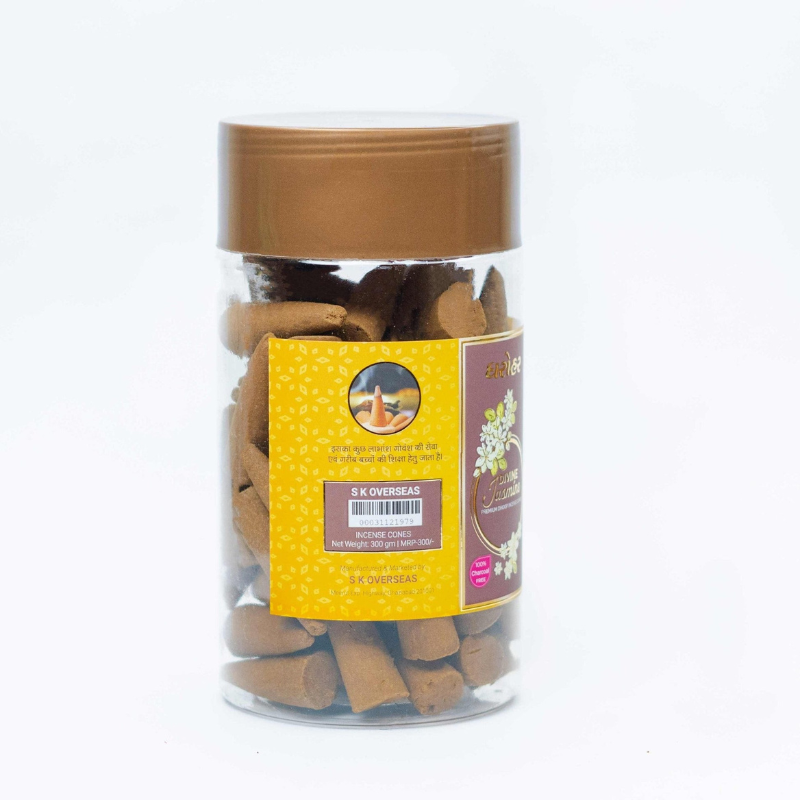 Apno Dharohar Divine Jasmine Doop Cone 150gm – Best Incense for Home Temple