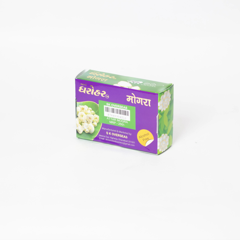 Apno Dharohar Mogra Attar Roll On 6ml | Aromatic Bliss for Meditation