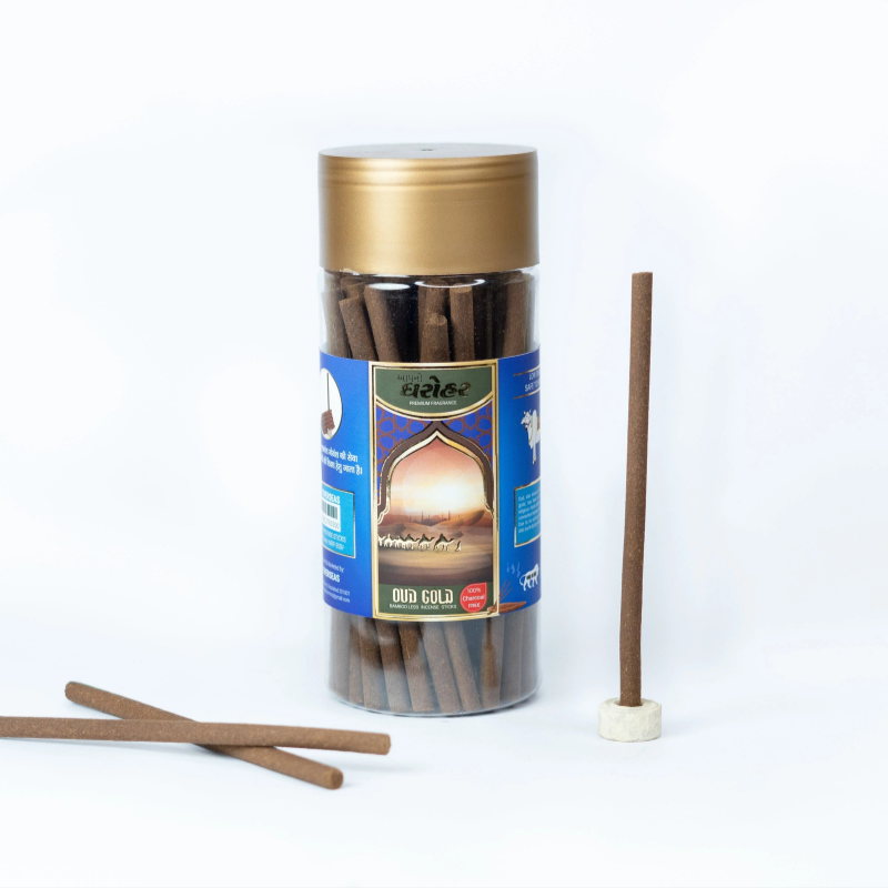 Apno Dharohar Oud Gold 45stick | Premium Oud Perfume Sticks for Temple