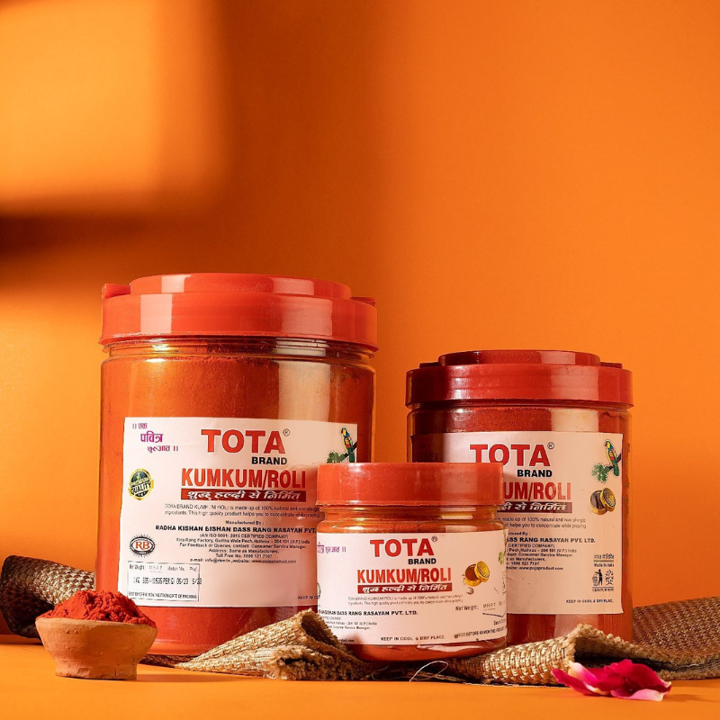 Tota Kumkum/Roli β Used in Hindu Rituals & Festivals