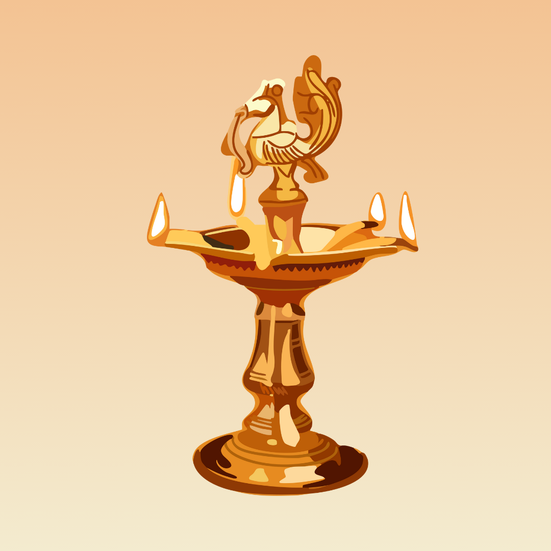 Standing Diya