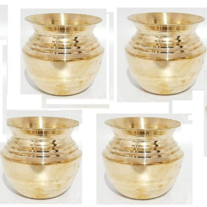 Pital Lota – Sacred Brass Vessel for Rituals and Ganesha Worship