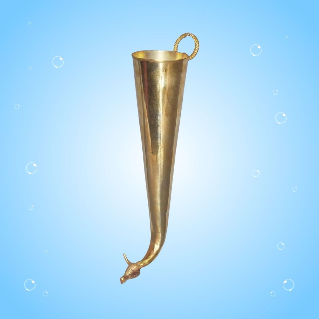 Sirangi Brass – Sacred Conch Shell for Pooja & Prosperity