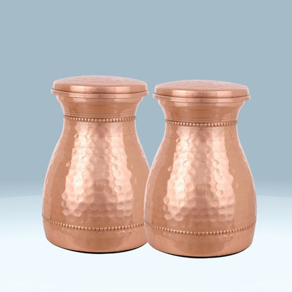 Saka Vintage Copper Pot | Traditional Hindu Pooja Kalash | Antique Design Diwali Puja Vessel for Prosperity & Rituals