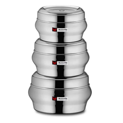 Steel Dibbi – Traditional Pooja Container for Ghee, Oil & Sacred Offerings