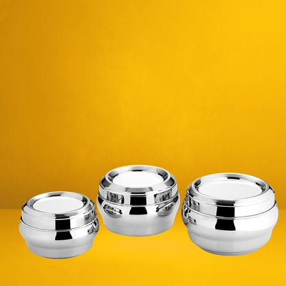 Steel Dibbi – Traditional Pooja Container for Ghee, Oil & Sacred Offerings