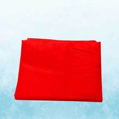 Lal Kapda 1.25mtr – Sacred Red Cloth for Pooja, Deity Adornment & Rituals