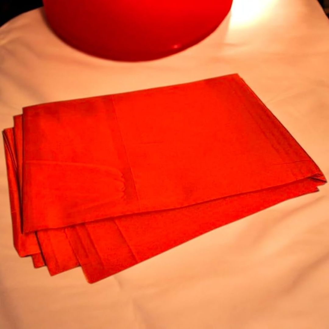 Lal Kapda 1.25mtr – Sacred Red Cloth for Pooja, Deity Adornment & Rituals