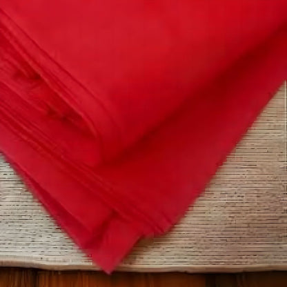 Lal Kapda 1.25mtr – Sacred Red Cloth for Pooja, Deity Adornment & Rituals