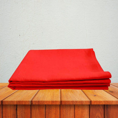 Lal Kapda 1.25mtr – Sacred Red Cloth for Pooja, Deity Adornment & Rituals