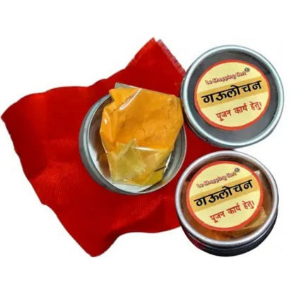 Gaulochan Powder – Sacred Cow-Derived Offering for Hindu Rituals & Puja