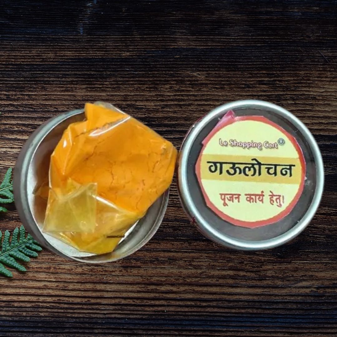 Gaulochan Powder – Sacred Cow-Derived Offering for Hindu Rituals & Puja