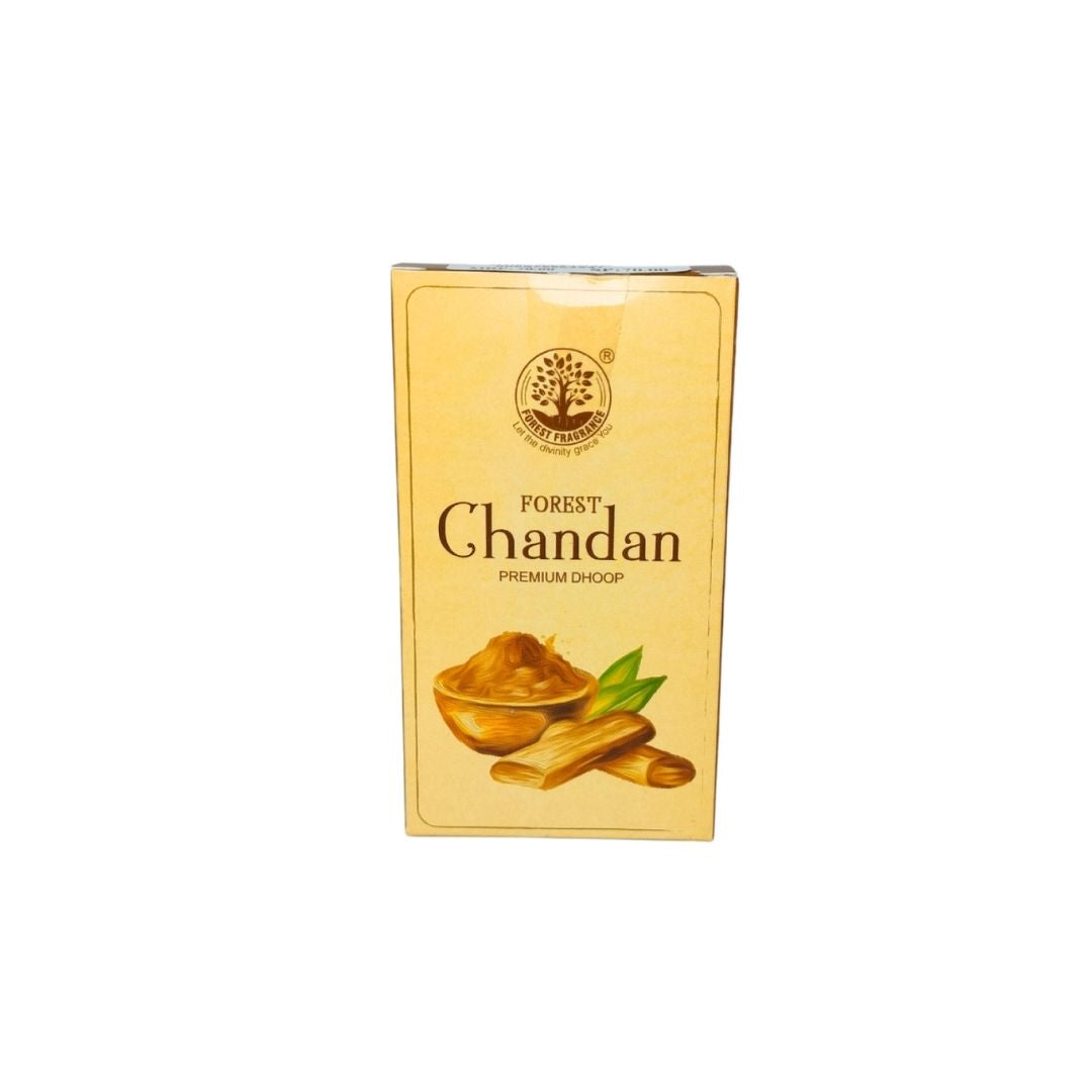 Forest Chandan Dhoop – Premium Sandalwood Incense Sticks for Pooja & Meditation