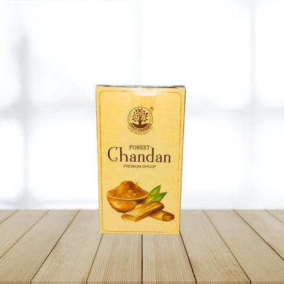 Forest Chandan Dhoop – Premium Sandalwood Incense Sticks for Pooja & Meditation