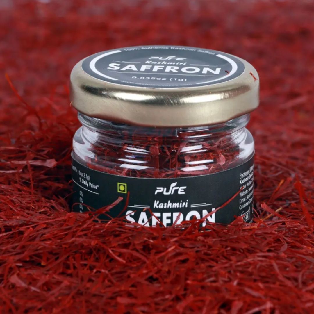 Kashmiri Saffron (RM)– Premium Sacred Spice for Pooja, Hindu Rituals & Religious Offerings