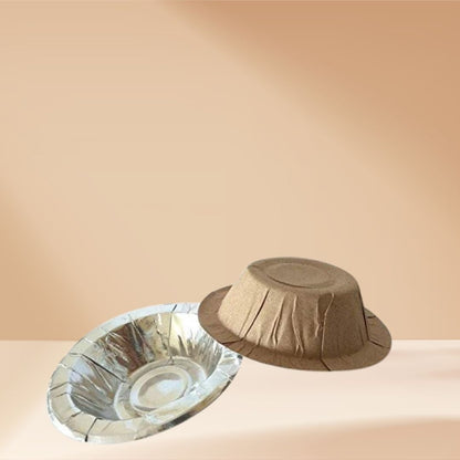 Silver Dona – Sacred Pooja Bowl for Hindu Rituals, Offerings & Religious Ceremonies