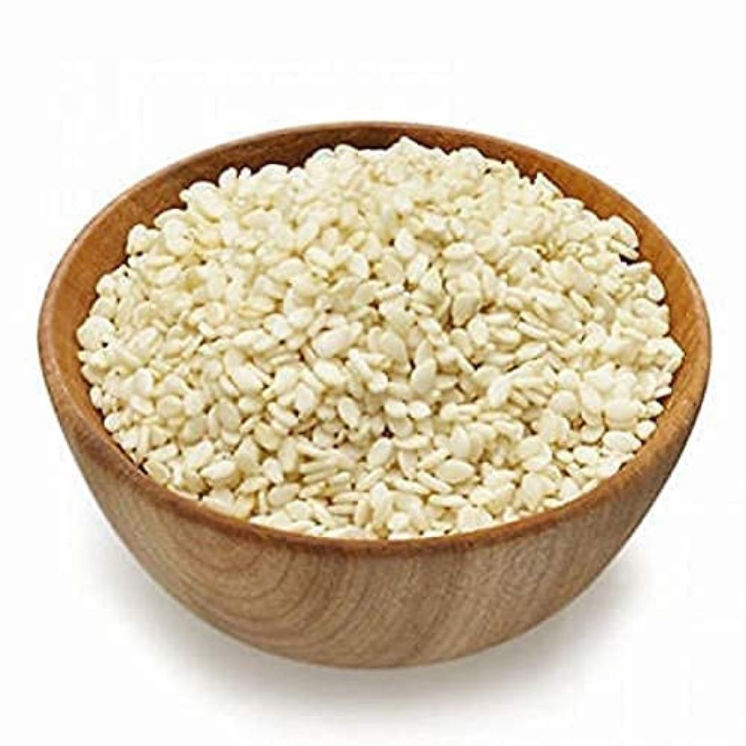 Safed Til (White Sesame Seeds) – Sacred Pooja Item for Hindu Rituals & Religious Offerings