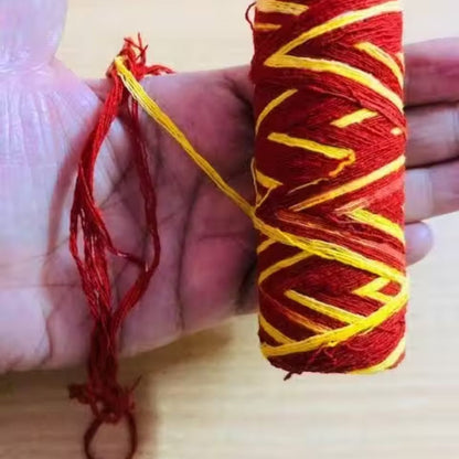 Kalawa Reel (Am) Murga with Peacock – Sacred Mauli Thread for Pooja & Hindu Rituals