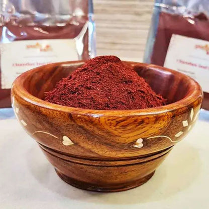 Chandan Powder Lal 50gm – Red Sandalwood Powder for Pooja, Hindu Rituals & Religious Offerings