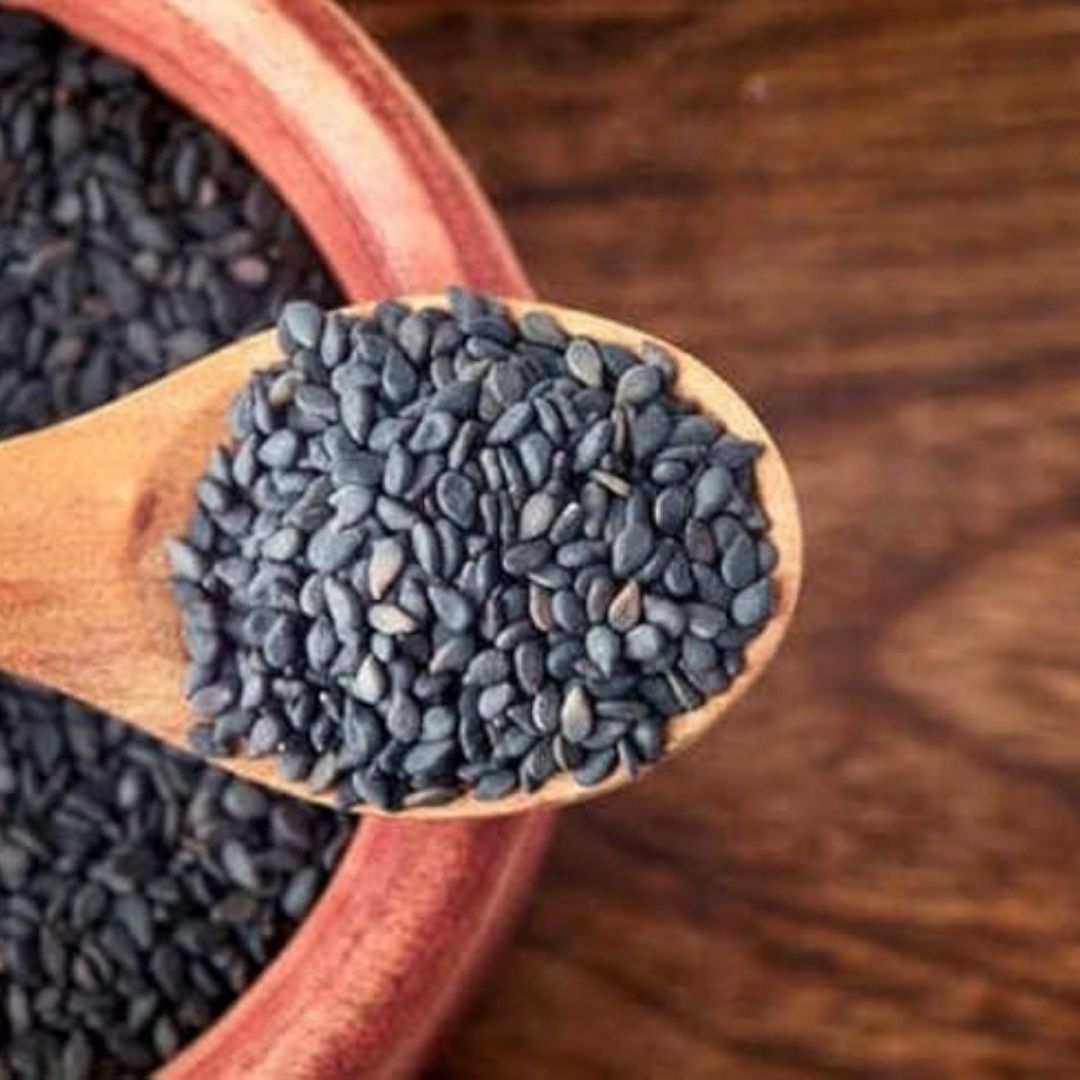 Kale Til 100gm– Black Sesame Seeds for Hindu Puja & Rituals
