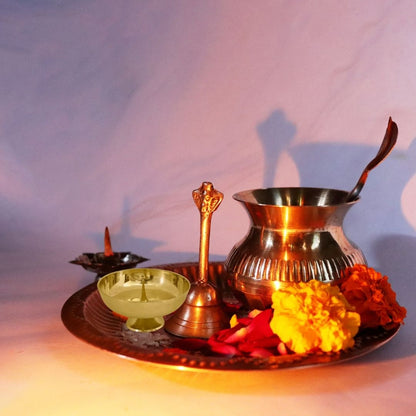 Keel Diya Brass Oil Lamp for Diwali & Pooja | Traditional Indian Deepak for Lakshmi Puja & Home Décor