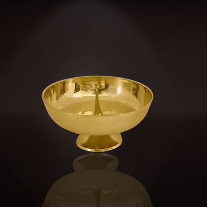 Keel Diya Brass Oil Lamp for Diwali & Pooja | Traditional Indian Deepak for Lakshmi Puja & Home Décor