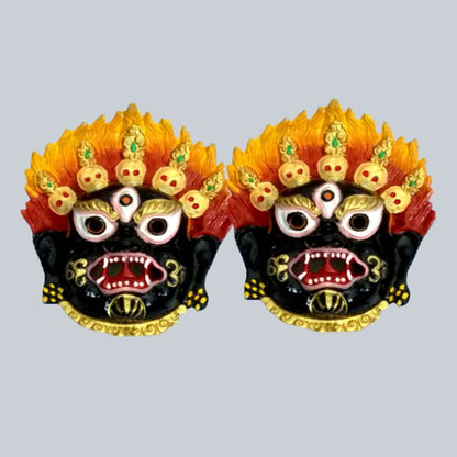 Bhoot Nazar Battu Hanging | Evil Eye Protection for Home Entrance | Traditional Hindu Decor for Negativity Removal & Good Fortune