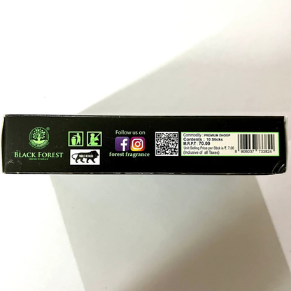 Forest Black Dhoop – Sacred Incense for Rituals & Pooja