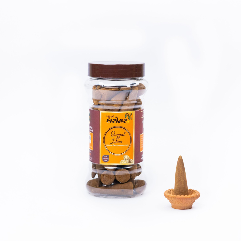 Apno Dharohar Guggal Loban Dhoop Cone 150gm at Best Price