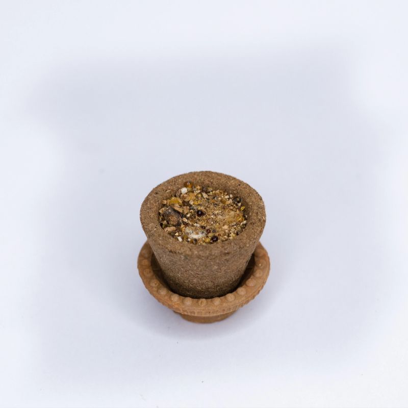 Apno Dharohar Sideshwar Sambrani Cupfor Hindu Rituals & Pooja
