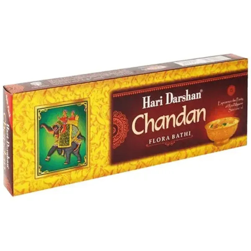Hari Darshan Chandan Incense Dhoop 100g Zipper– Perfect for Daily Pooja