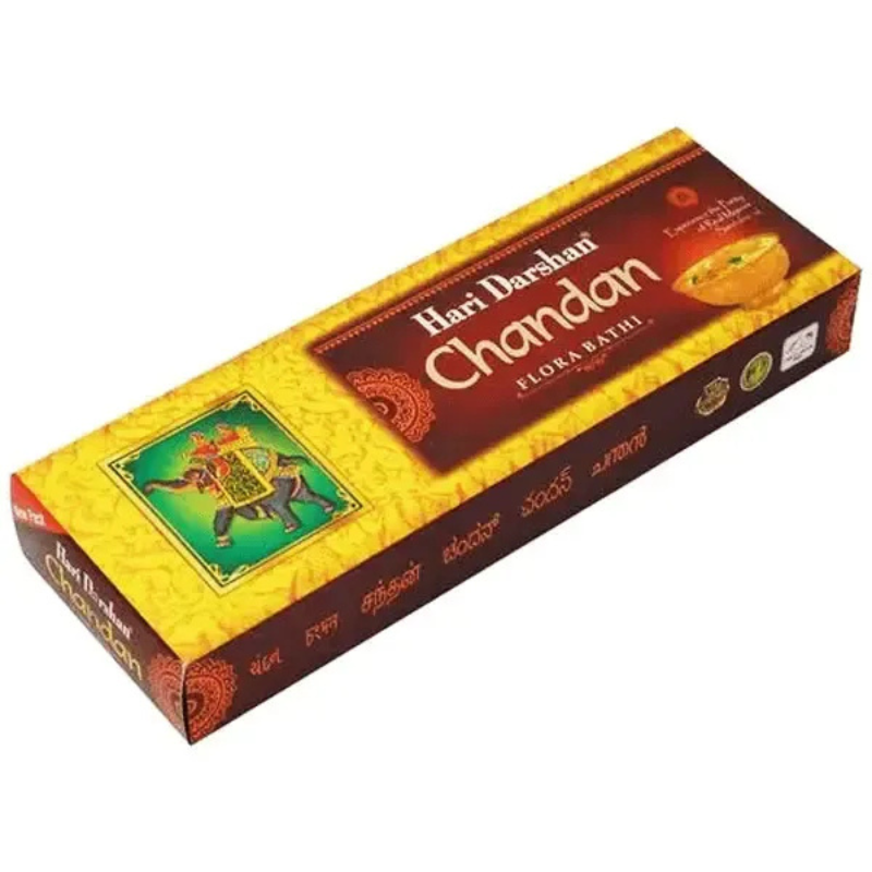 Hari Darshan Chandan Incense Dhoop 100g Zipper– Perfect for Daily Pooja