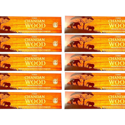 Forest Chandan Wood Incense Stick 50gmfor Pooja & Meditation