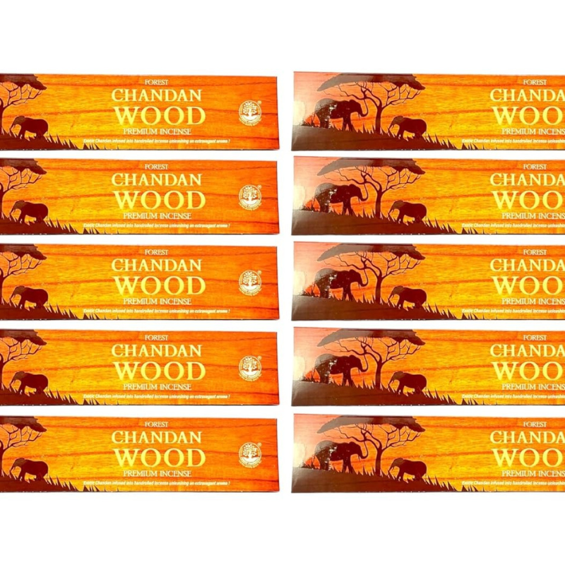 Forest Chandan Wood Incense Stick 50gmfor Pooja & Meditation