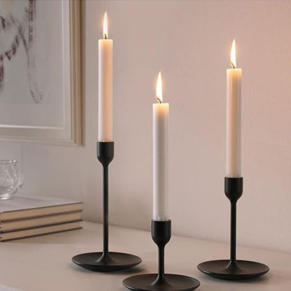 Param 1 Stand Candle – Single Brass Candle Holder for Puja, Meditation & Festival Use