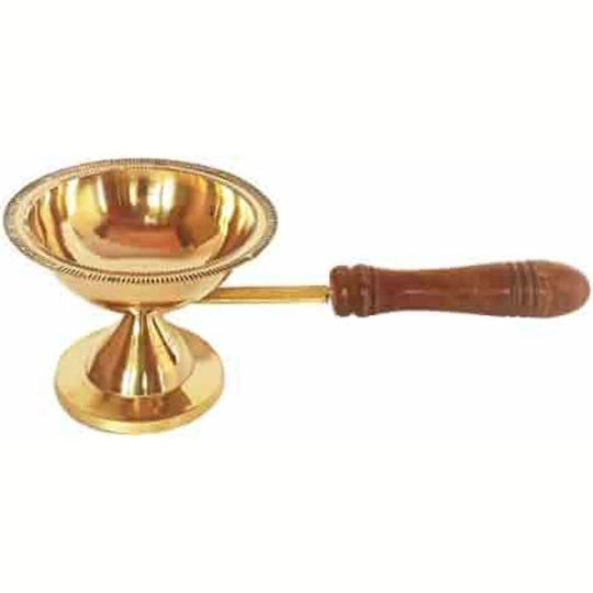 Dhupiya Brass – Sacred Incense Burner for Pooja & Ritual Purification
