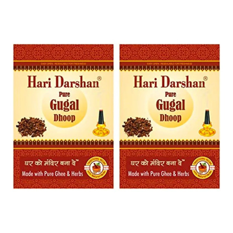 Hari Darshan Gugal Incense Dhoop 100g – Hari Darshan Spiritual Aroma