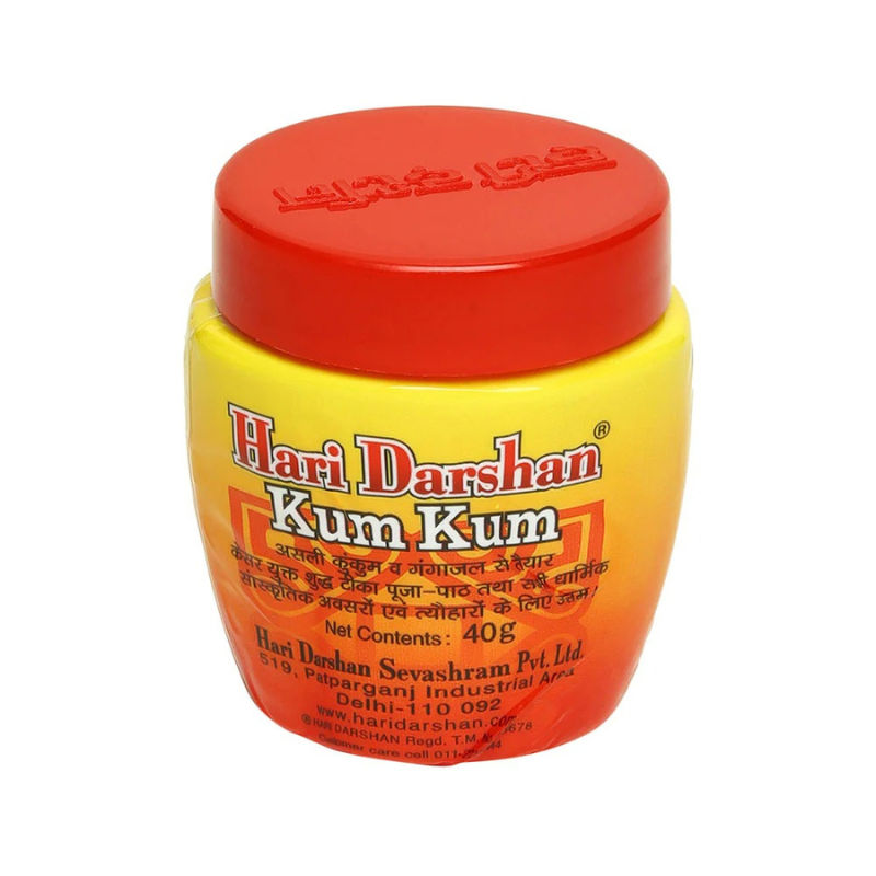 Hari Darshan Kum Kum Roli Tika 40g – Roli & Tika for Religious Ceremonies