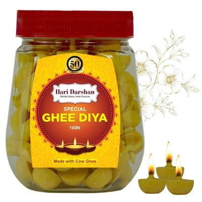 Hari Darshan Special Ghee Diya 100N – Divine Lamp for Daily Pooja