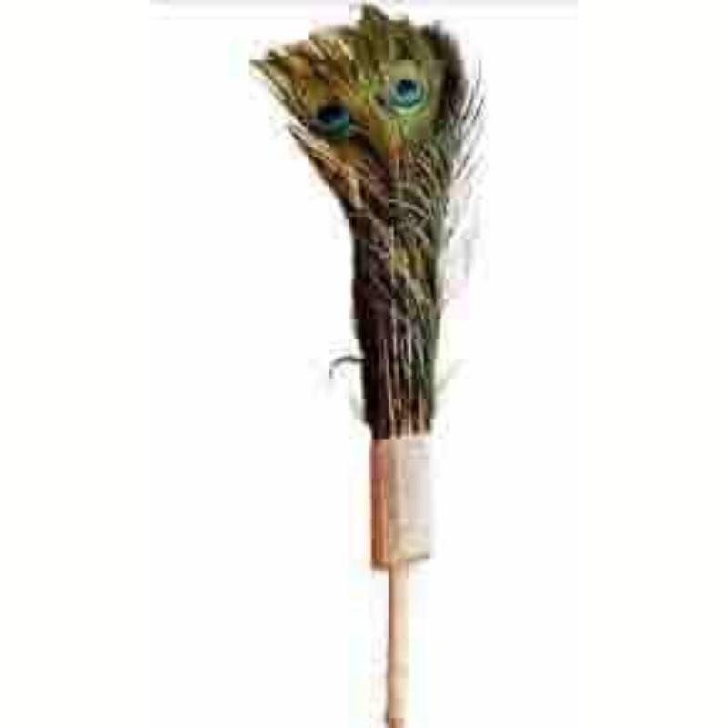 Morpankh Pankha – Sacred Peacock Fan for Divine Blessings