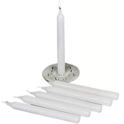 Param 1 Stand Candle – Single Brass Candle Holder for Puja, Meditation & Festival Use