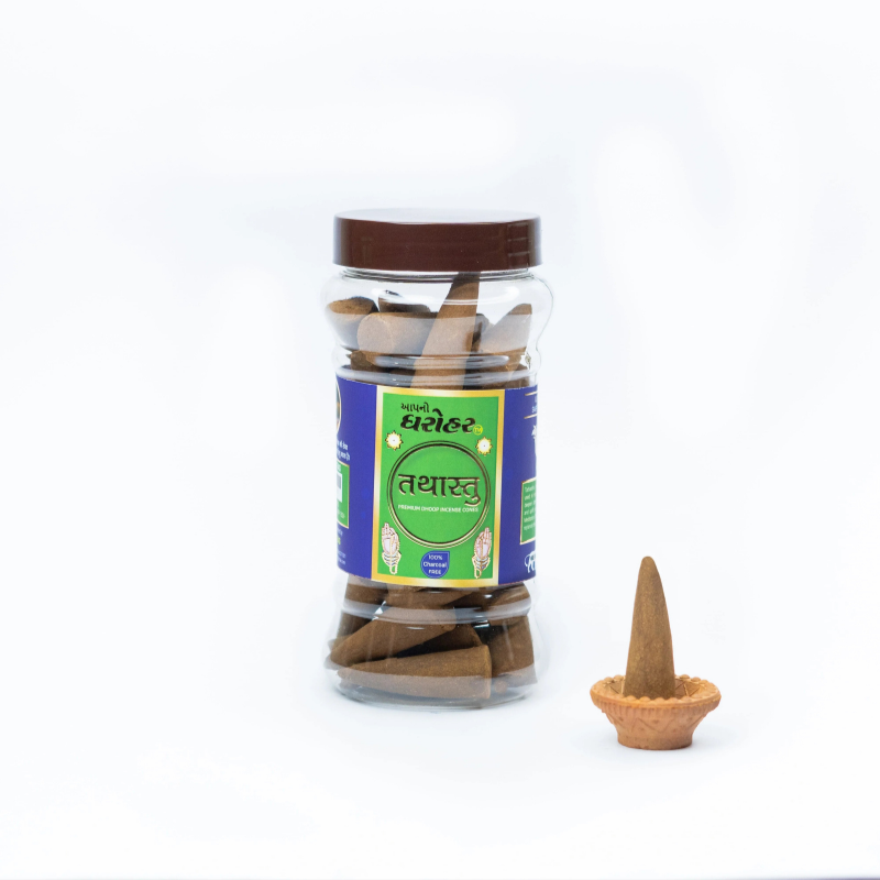 Apno Dharohar TathaAstu Dhoop Cone 150gm– Purify Home with Sacred Aroma